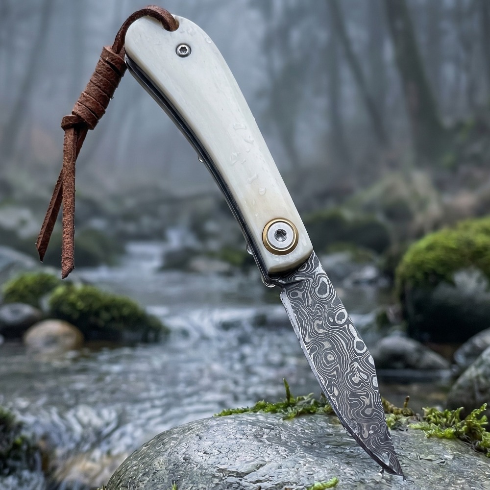 Edc Daily Carry - Cuchillo Plegable para Exteriores con Mango