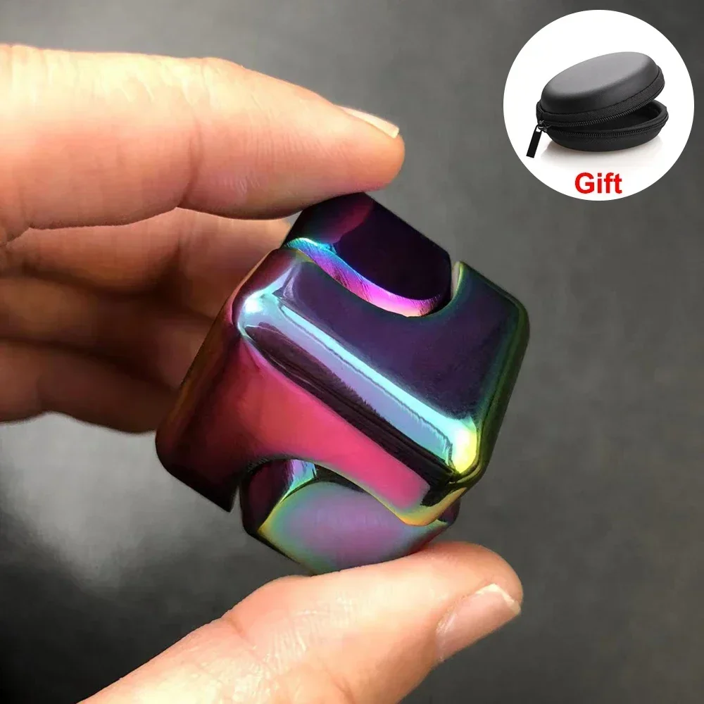 Fidget Spinner Bearing - Giroscopio giratorio con forma de cubo
