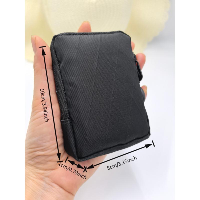 Edc Carry Coins - Mini Bolsa EDC Resistente al Desgaste,