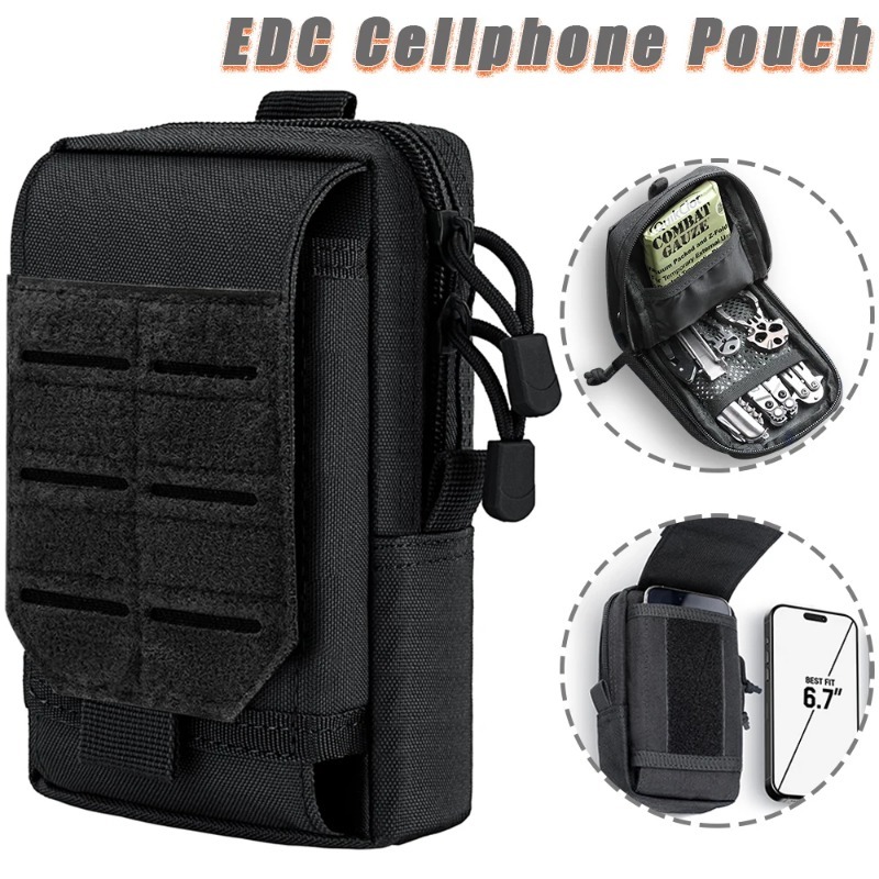 Edc Carry Box - Bolsa Táctica MOLLE EDC para Cintura