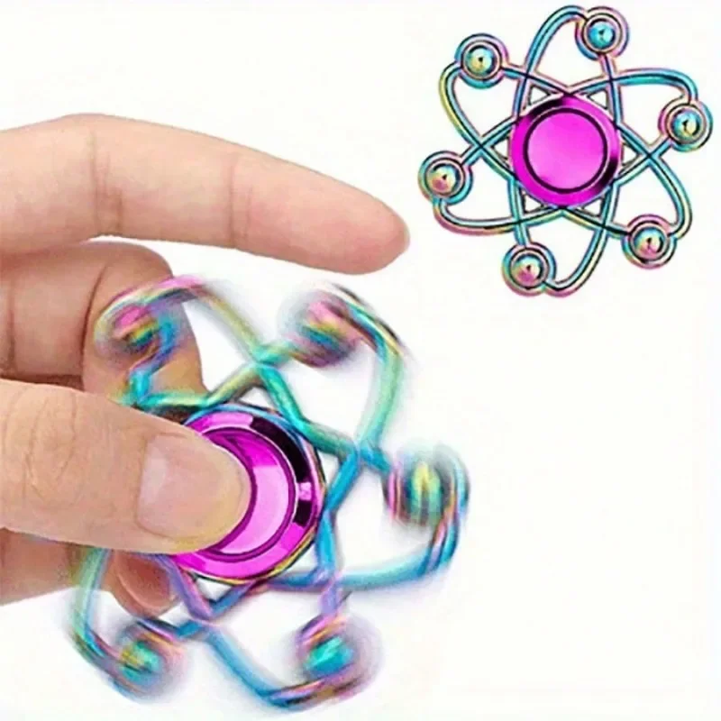 Fidget Spinner Bearing - Spinner Premium Rainbow Fidget Spinner de