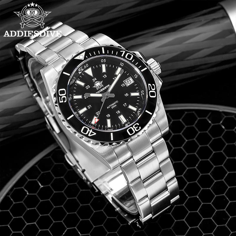 Watch Winder Compact - Reloj ADDIESDIVE para hombre 8215, reloj