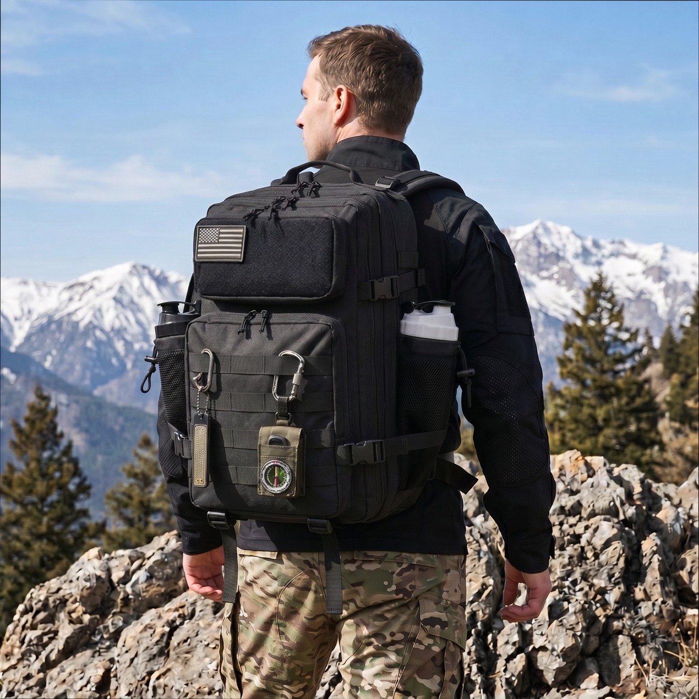 Appendix Carry Edc - Mochila Táctica de Pesca de Gran