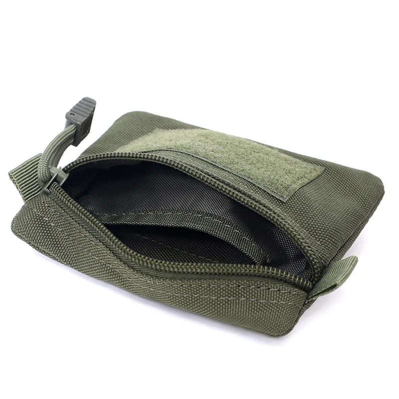 Edc Carry Coins - Monedero portátil impermeable Molle EDC, cartera
