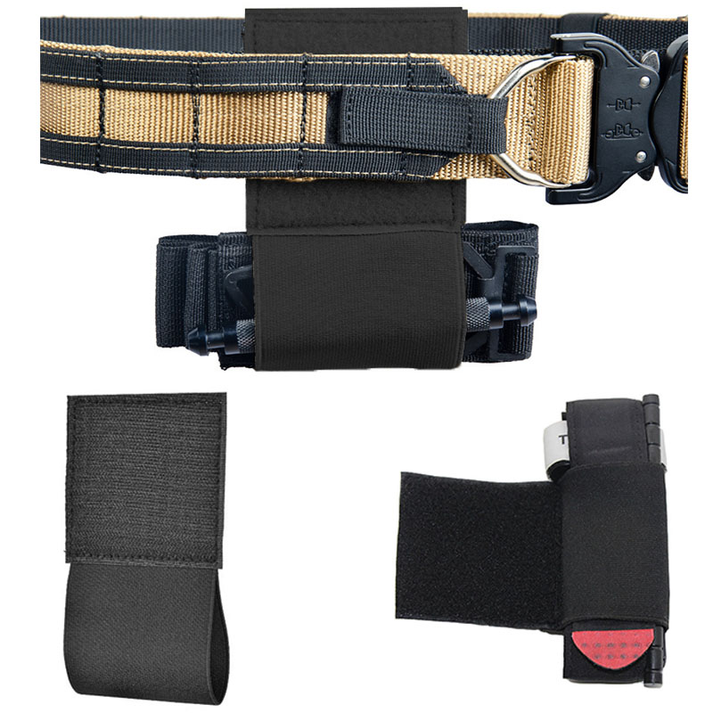 Edc Flex Carry Belt - Soporte de torniquete elástico táctico, bolsa