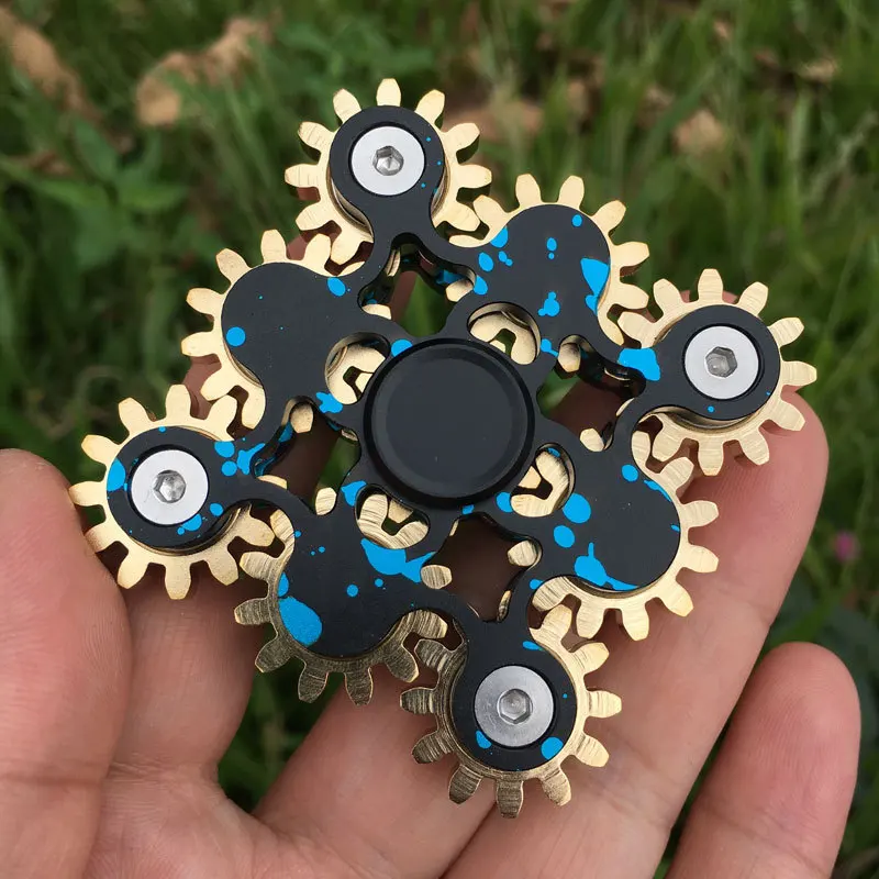 Fidget Spinner Bearing - Spinner de mano de 9 engranajes