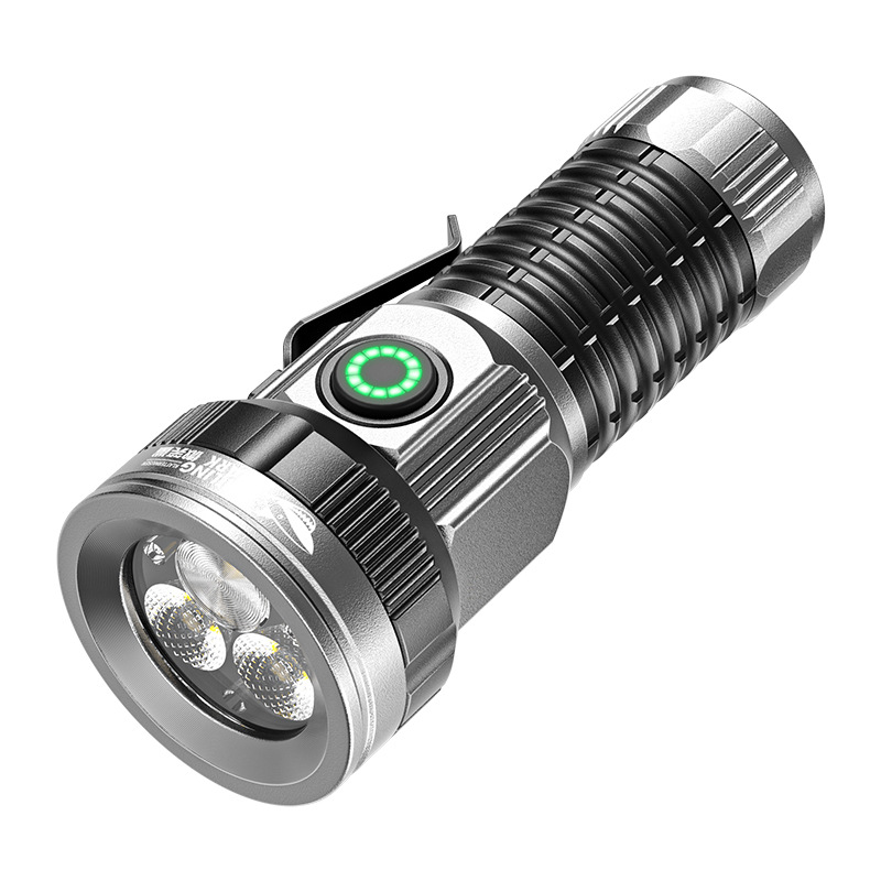 Pequeña linterna LED USB C rec - Edc Day Carry reseña y precio