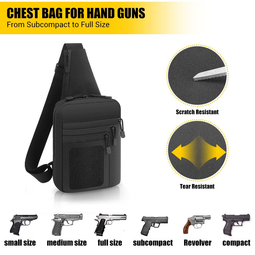 Bolsa Táctica para Pistola, Fu - Edc Carry Gun reseña y precio