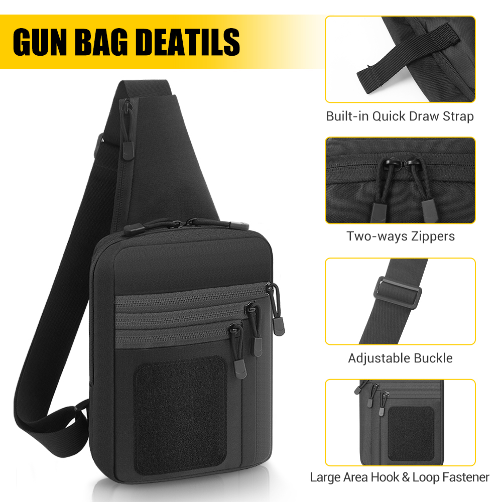 Bolsa Táctica para Pistola, Fu - Edc Carry Gun reseña y precio