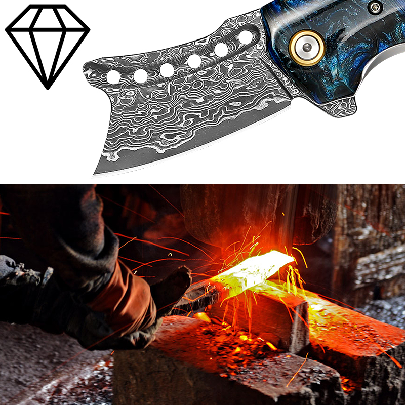 Cuchillo de Bolsillo de Acero  - Edc Carry Pocket Knife reseña y precio