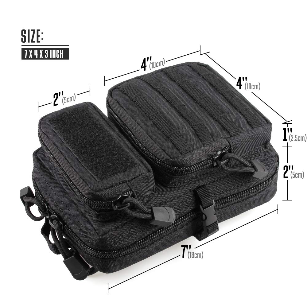Bolsa de utilidad táctica Moll - Edc Carry Box reseña y precio