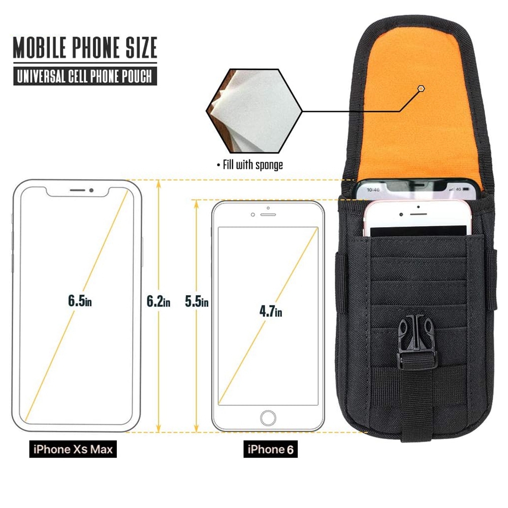 Funda Táctica para Teléfono Mo - Edc Carry Pocket reseña y precio