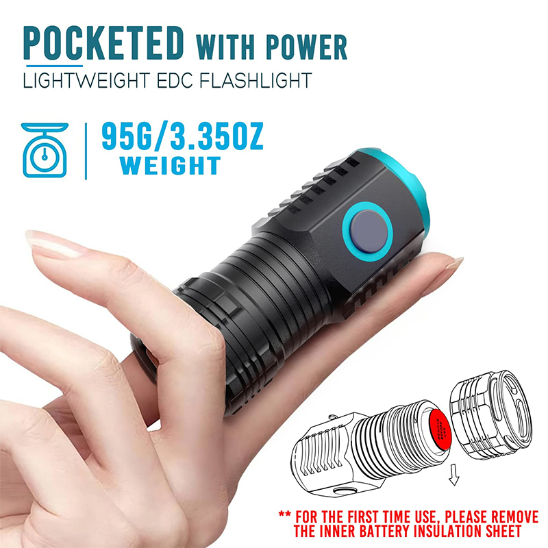 Mini linternas Led de bolsillo - Edc Day Carry reseña y precio