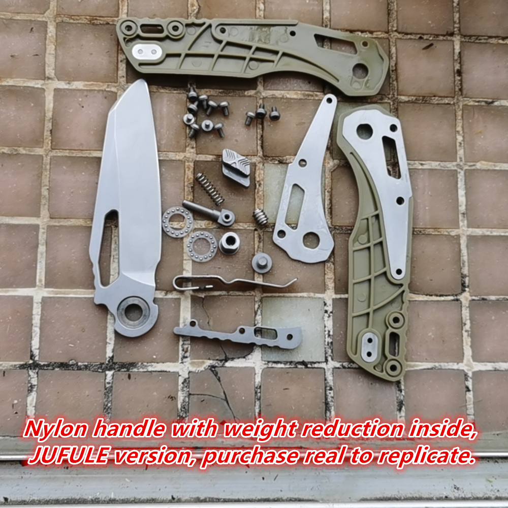 JUFULE mango de nailon MT210 r - Edc Carry Pocket Knife reseña y precio