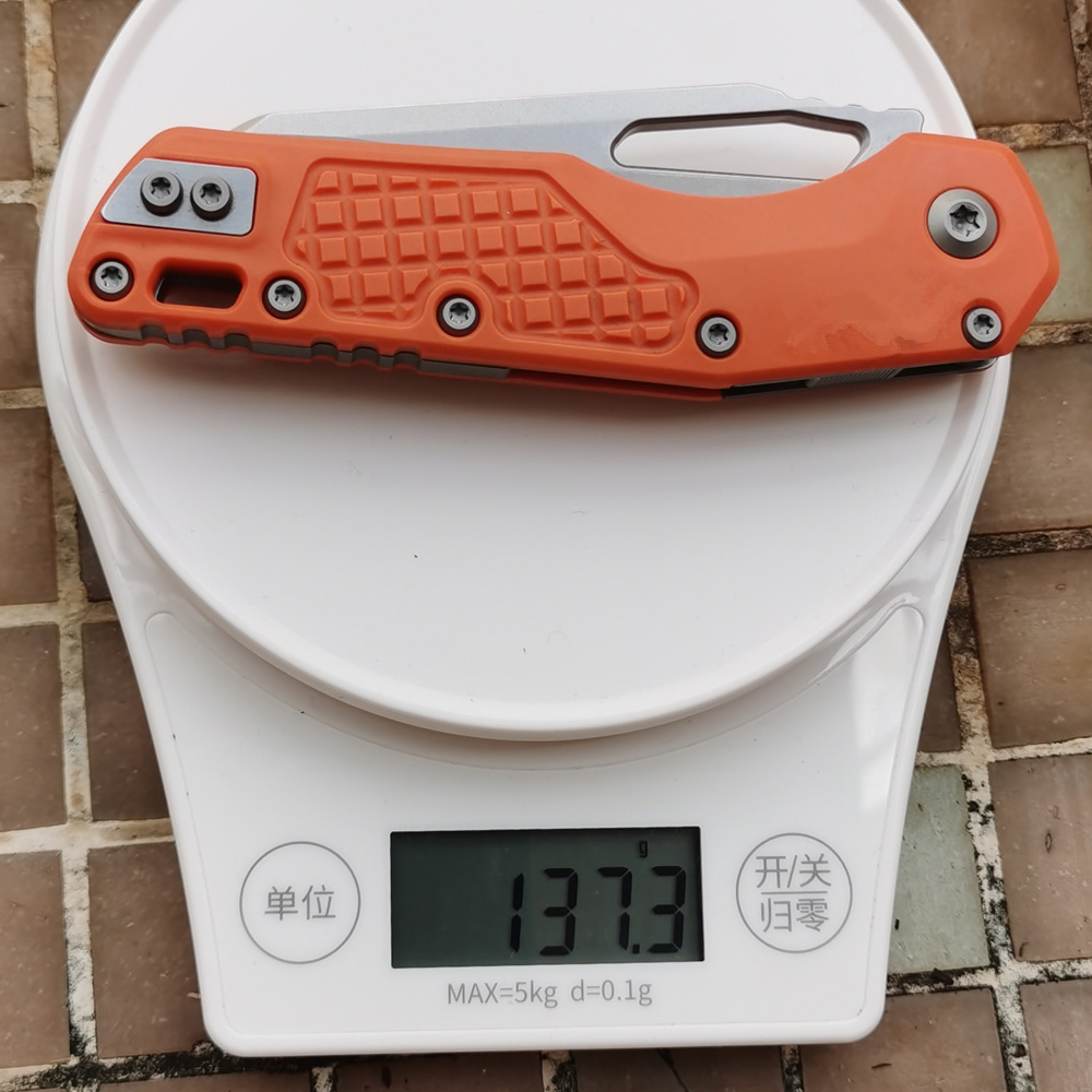 JUFULE mango de nailon MT210 r - Edc Carry Pocket Knife reseña y precio