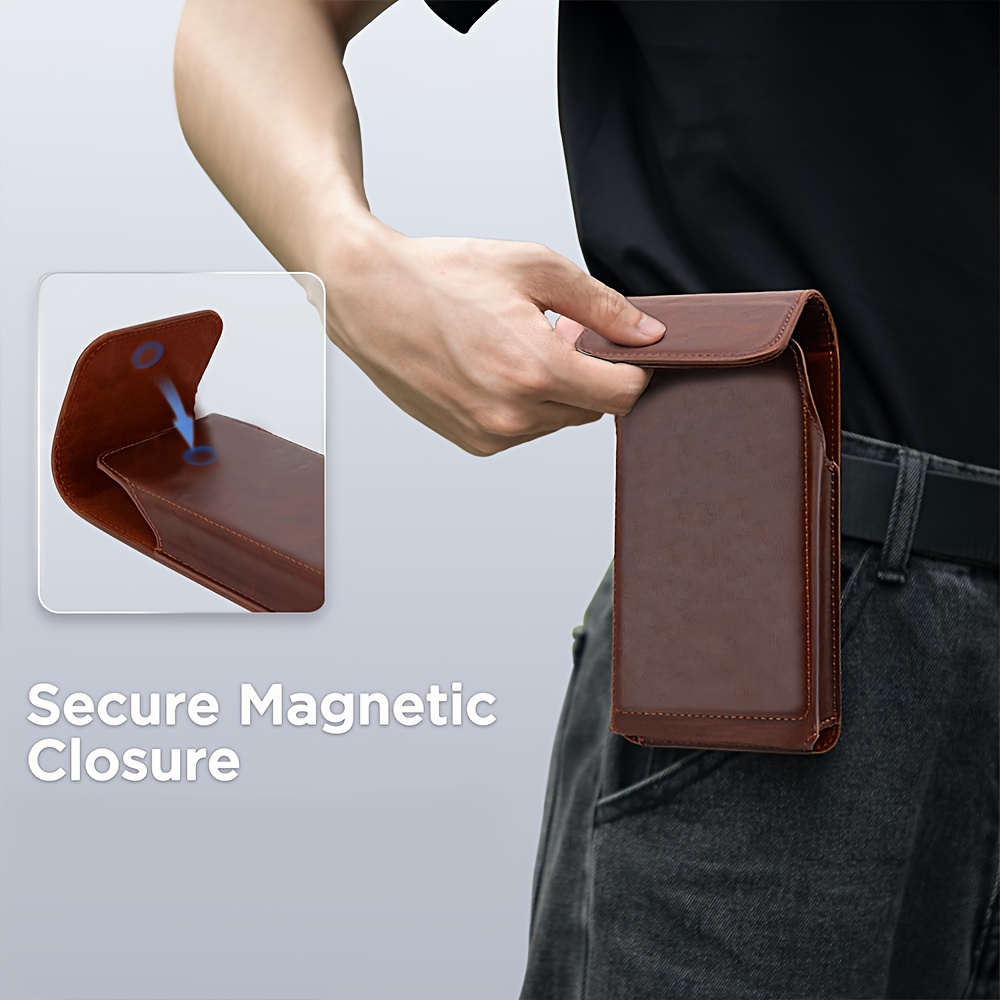 Funda tipo billetera para telé - Edc Carry Belt Leather reseña y precio