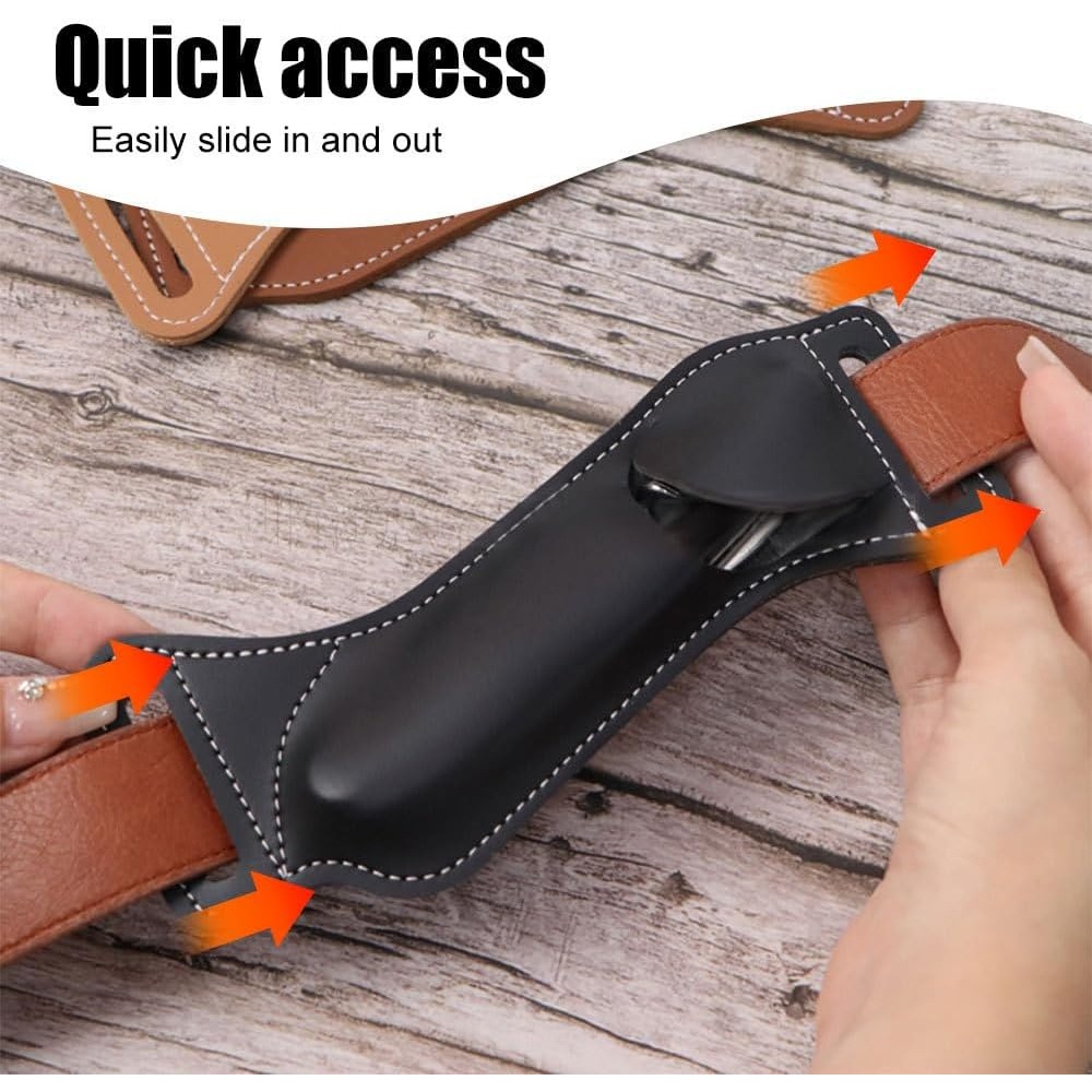 Funda táctica para cuchillo pl - Edc Carry Belt Leather reseña y precio
