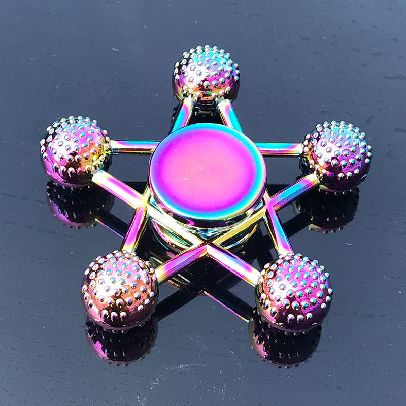Arco Iris Fidget Metal Spinner - Fidget Spinner Bearing reseña y precio