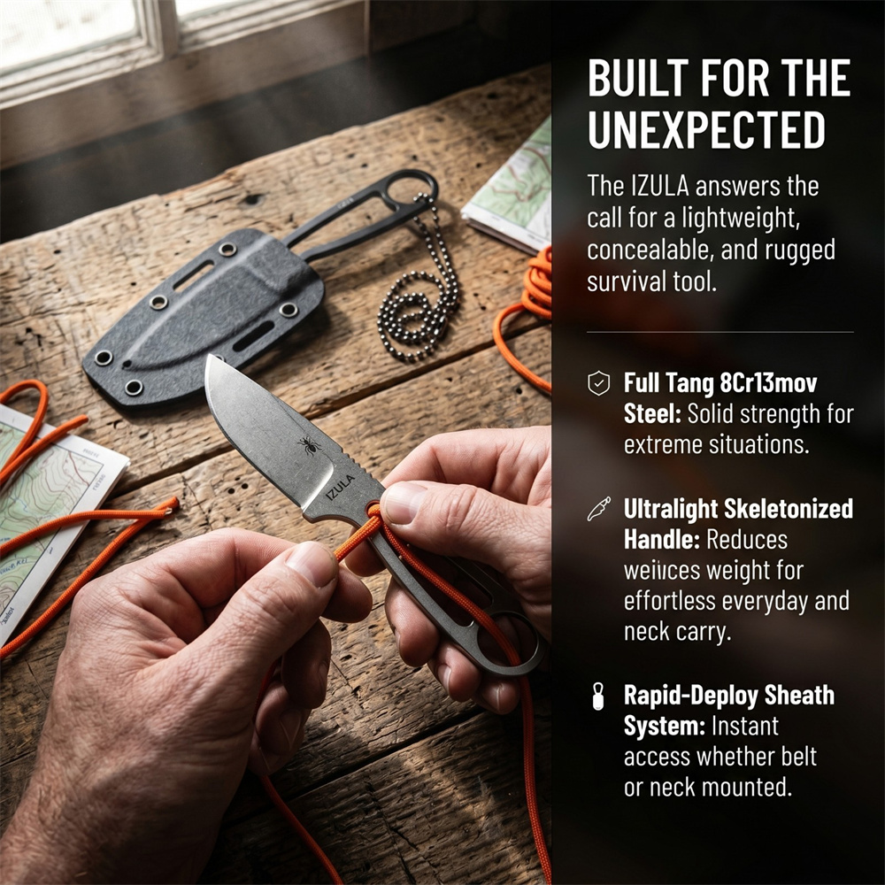 Cuchillo de Supervivencia de H - Edc Daily Carry reseña y precio