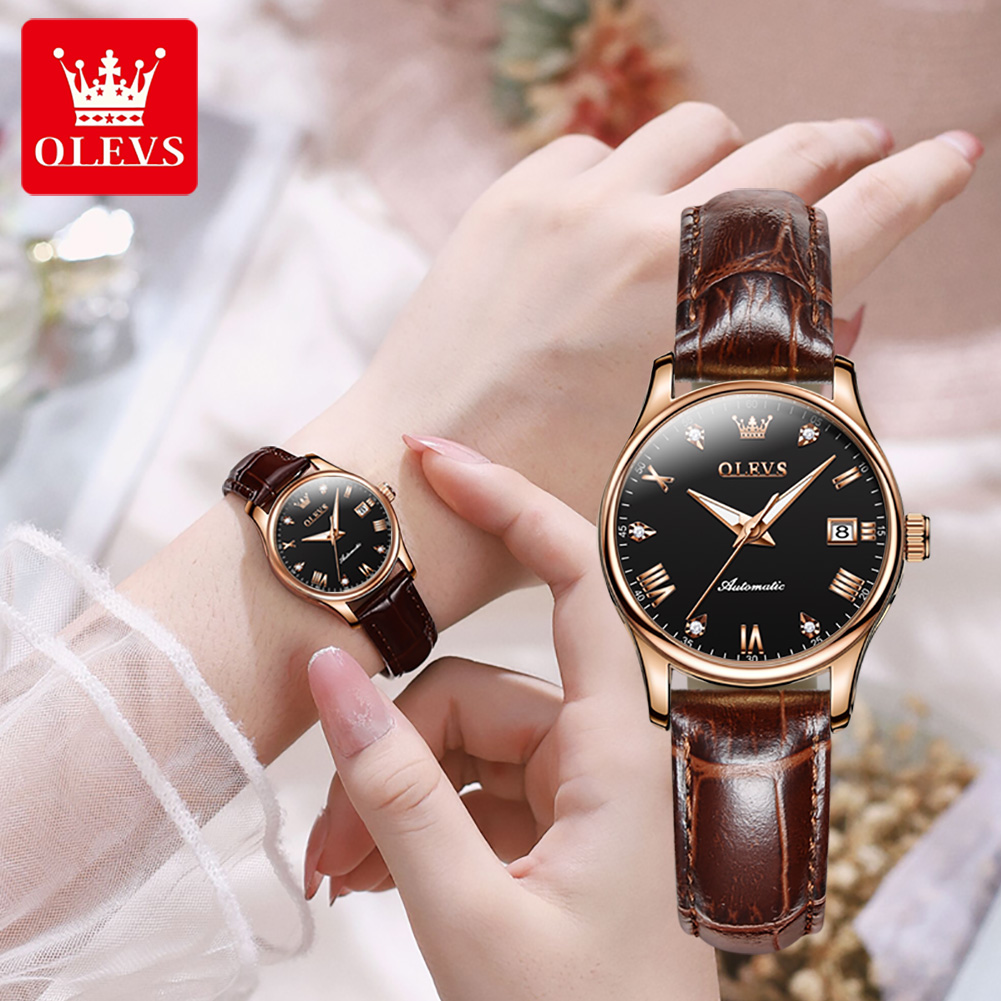 OLEVS-Reloj de pulsera para mu - Watch Winder Compact reseña y precio