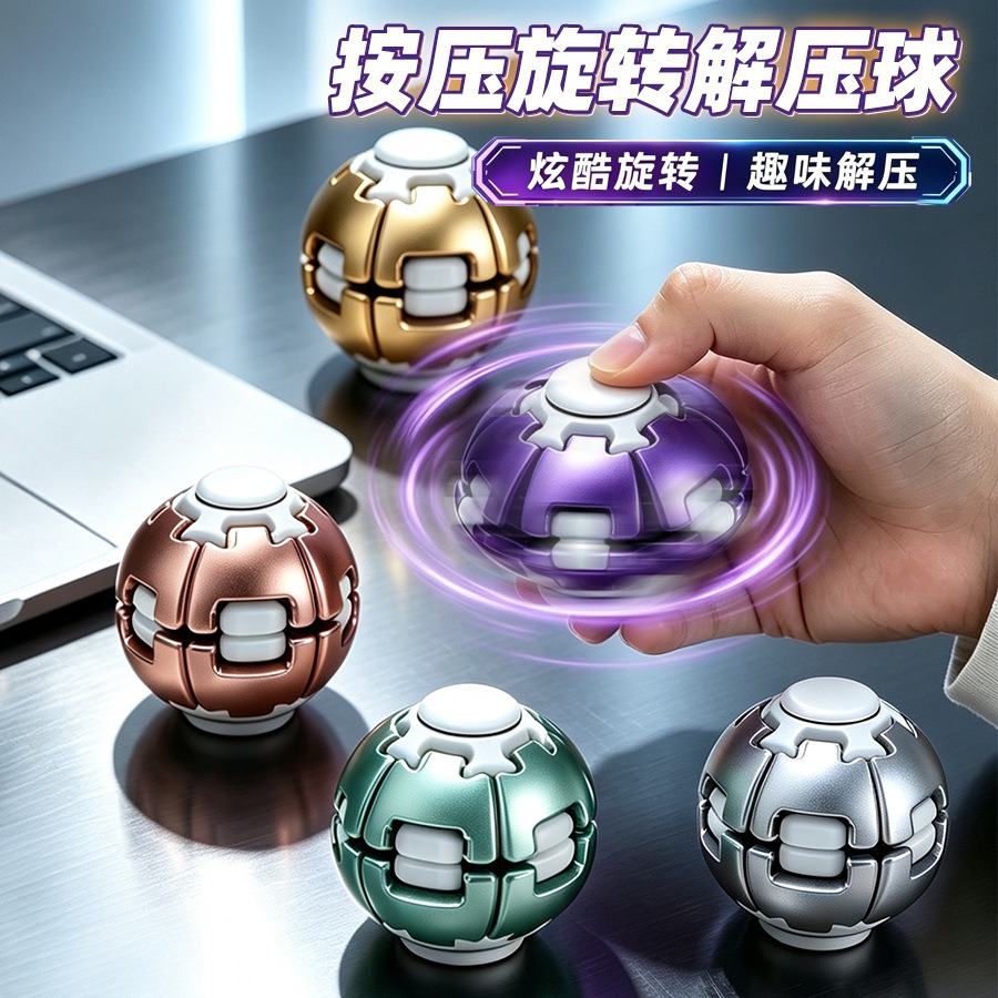 Esfera Giratoria Antiestrés Ha - Fidget Spinner Bearing reseña y precio