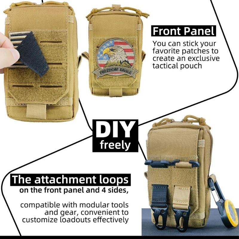 Bolsa Táctica MOLLE EDC para C - Edc Carry Box reseña y precio