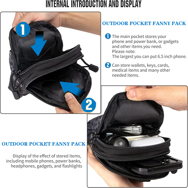 Bolsa táctica Molle Universal  - Edc Carry Pocket reseña y precio