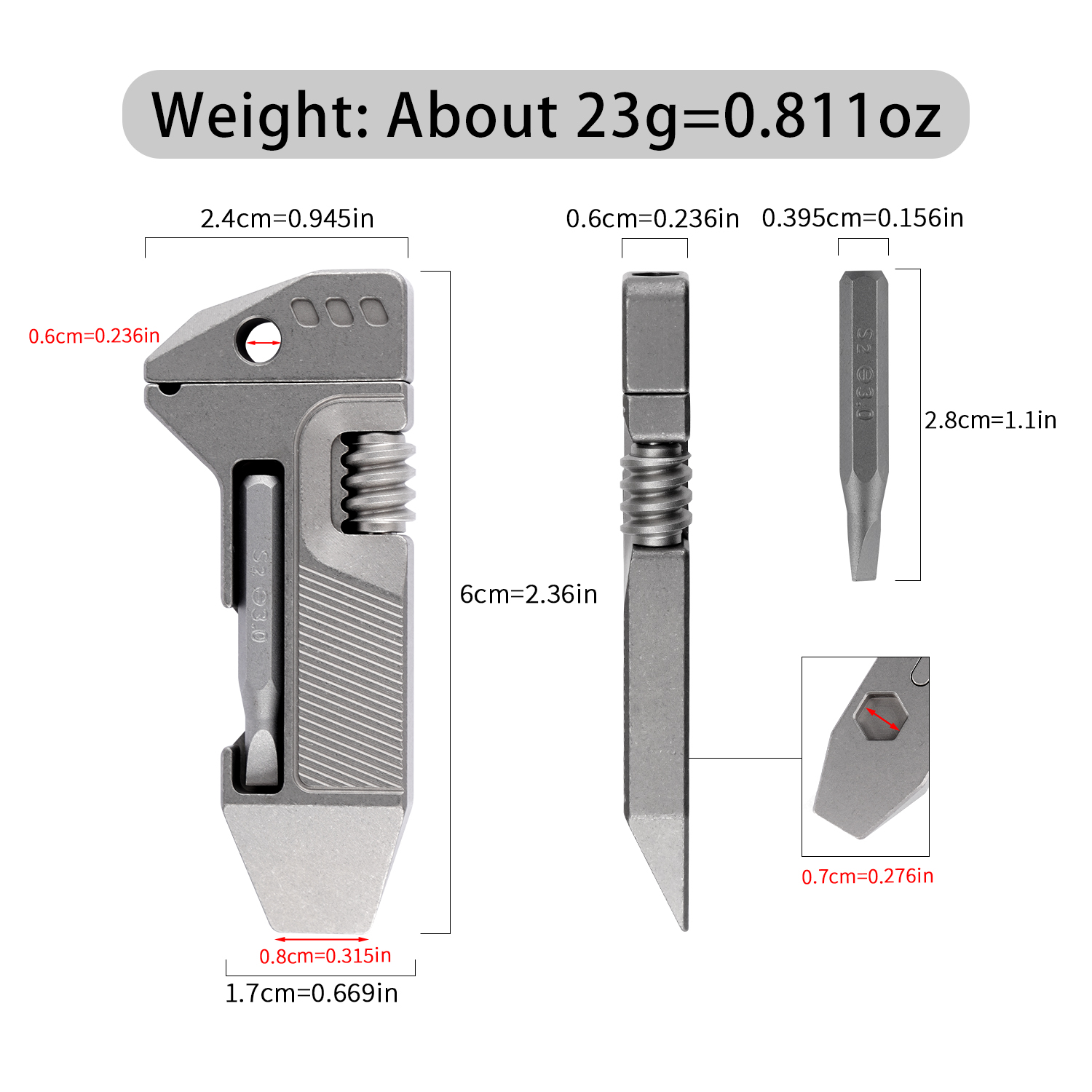 Mini Herramienta Multifunciona - Edc Gear Every Day Carry reseña y precio