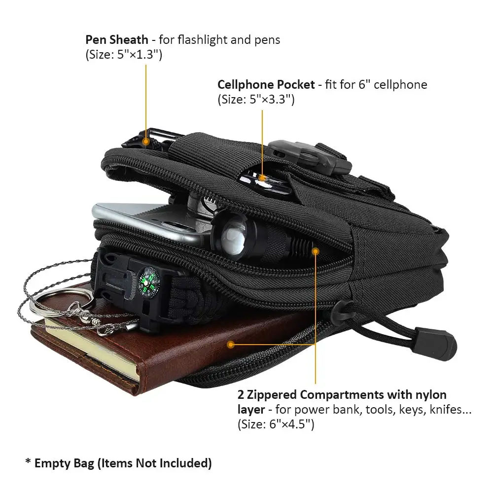 Bolsa de Cintura Táctica para  - Edc Carry Box reseña y precio