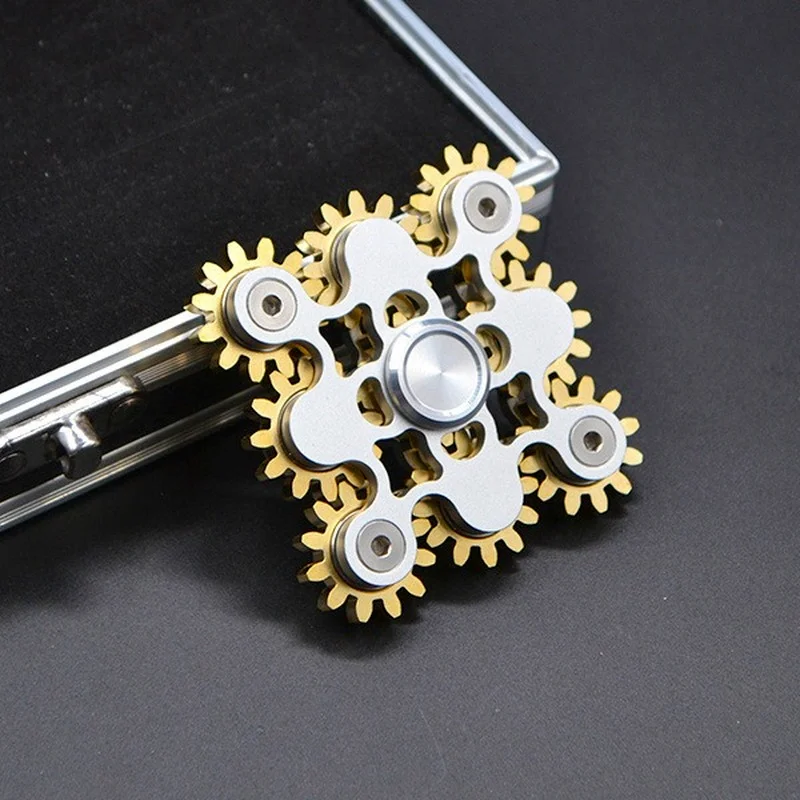 Spinner de mano de 9 engranaje - Fidget Spinner Bearing reseña y precio