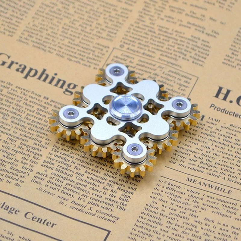 Spinner de mano de 9 engranaje - Fidget Spinner Bearing reseña y precio